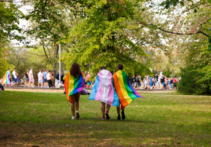 Prague/Czech Republic -August 11. 2018 : LGBT Pride March
